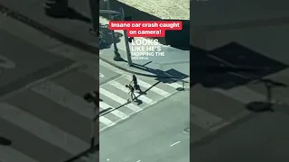 Insane car crash caught on camera