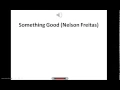 Nelson Freitas- something good Lyric