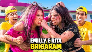 A NAMORADA DO VITOR BRIGOU COM A EMILLY *elas viraram inimigas ?