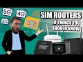 SIM LTE Routers - The 10 THINGS You NEED to Know Before You Buy