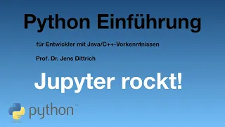 Jupyter Einfuhrung