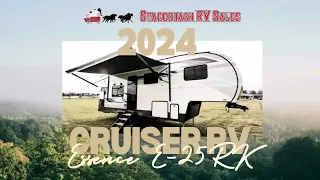 2024 Cruiser RV Essence E 25RK 