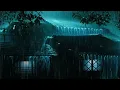 Drift into Deep Sleep with a Night Thunderstorm | Heavy Rain & Distant Thunder