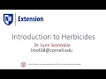 Session 2 Introduction to Herbicides