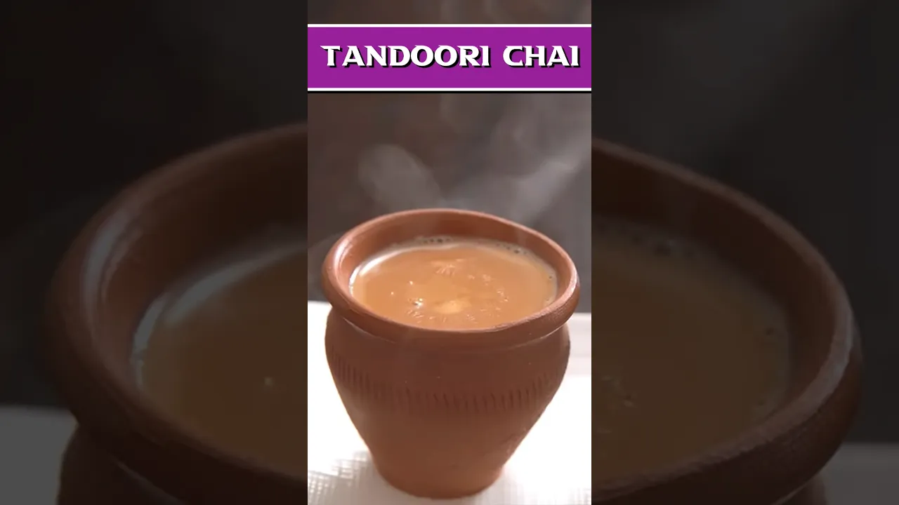 For Chai Lovers - Tandoori Chai Recipe   Tandoori Tea #shorts #chailover #tandoorichai