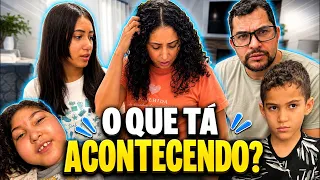 O que aconteceu ?! 