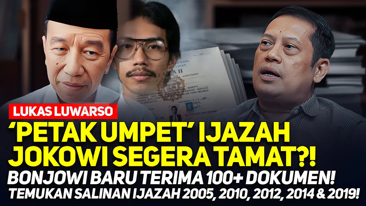 PETAK UMPET IJAZAH JOKOWI SEGERA TAMAT? TERIMA 100+ DOKUMEN! SALINAN 2005, 2010, 2012, 2014 & 2019!