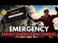 Breaking News Maintenance Alert Servers down tomorrow