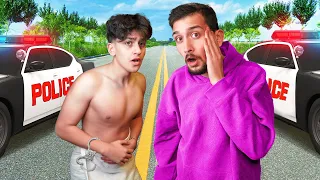 تحدي خالفت     قانون في يوم واحد انا واخوي عبسي   نسجنت  دندنها