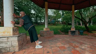Elder Tattooed Millennial Workout Session 4K