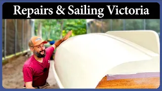 Victoria Gets A Facelift & Goes Sailing – Episode 319 – Acorn to Arabella: Journey of a Wooden Boat