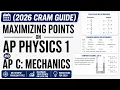 2026 Cram Guide Maximizing Points on AP Physics 1 and AP C Mechanics