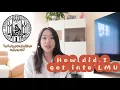 How I got into LMU major application tips study experience language