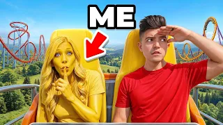 I Played Meccha Chameleon at a Theme Park!
