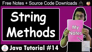 Java Tutorial String Methods in Java