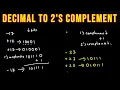 Decimal to 2 s Complement