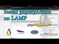 Install phpMyAdmin on LAMP Linux Apache MySQL PHP