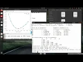 plotting optimization curve from Wien2K calculation using GNUPLOT