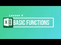 Lesson 8 Basic Functions MS Excel for Microentrepreneurs Filipino