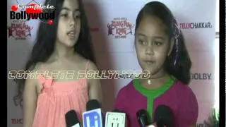 tv celebs at screening of the film motu patlu kungfu kings returns 2