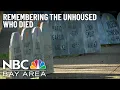 Unhoused People Who Died on South Bay Streets Remembered During Service