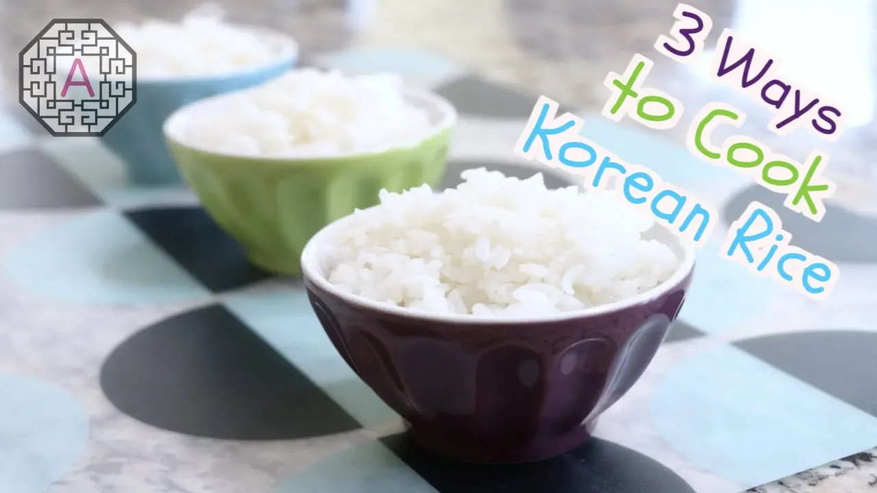 3 Ways to Cook Korean Rice (3  )   Aeri