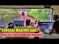 GINI RASANYA MASINIS SAAT MEMASUKI TEROWONGAN ANGKER!! CABIN RIDDING RAIL CLINIC