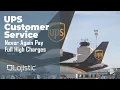 UPS Customer Service Never Again Pay Full High Charges