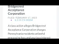 Bridgecrest Rep Admits We Don t Provide Monthly Statements