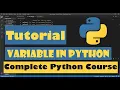 014 Variables in python Complete python Course in