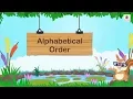 Alphabetical Order English Grammar Composition Grade 3 Periwinkle