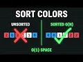 Sort Colors Dutch National Flag Algorithm LeetCode 75 Python