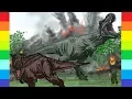 Jurassic World TRex Carnotaurus Dinosaur Drawing and Coloring Coloring pages Download