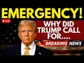 US Breaking News LIVE: Trump Declares URGENT Emergency—Full Speech LIVE | Donald Trump LIVE