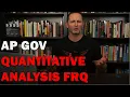 Quantitative Analysis Walkthrough AP Gov 2021 NEW