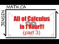 All of Grade 12 Calculus in 1 Hour part 3