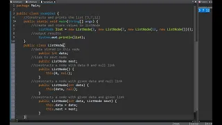 Building Java Programs CH16 ListNode basic insertion and output ListNode class pt 2