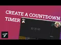 How to create a countdown timer in Textual