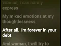 Woman - John Lennon (Lyrics)