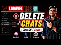 Add Delete Manage Conversations to a Laravel 13 AI Chatbot