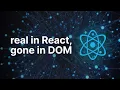React Fragment real in React s tree invisible in the DOM React Interview Deep Dive