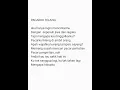 Download Lagu LIRIK LAGU PACARKU HILANG