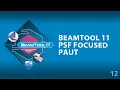 BeamTool 11 - 12 PSF Focused PAUT