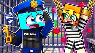Una CRIMINAL se ENAMORÓ de Awita POLICÍA en Minecraft!