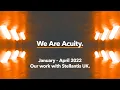We Are Acuity Showreel January - April 2022