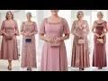 The Ultimate Dusty Rose Color Dress Collection for Mothers of the Bride AI Concept