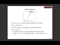 Logistic Regression Part 2 Binary classification