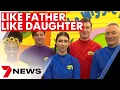 Two blue Wiggles in the family 7NEWS