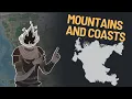 How to draw a Fantasy World Map from SCRATCH Coastlines Tectonic Plates and Mountains