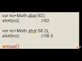 Math and Date Objects in JS